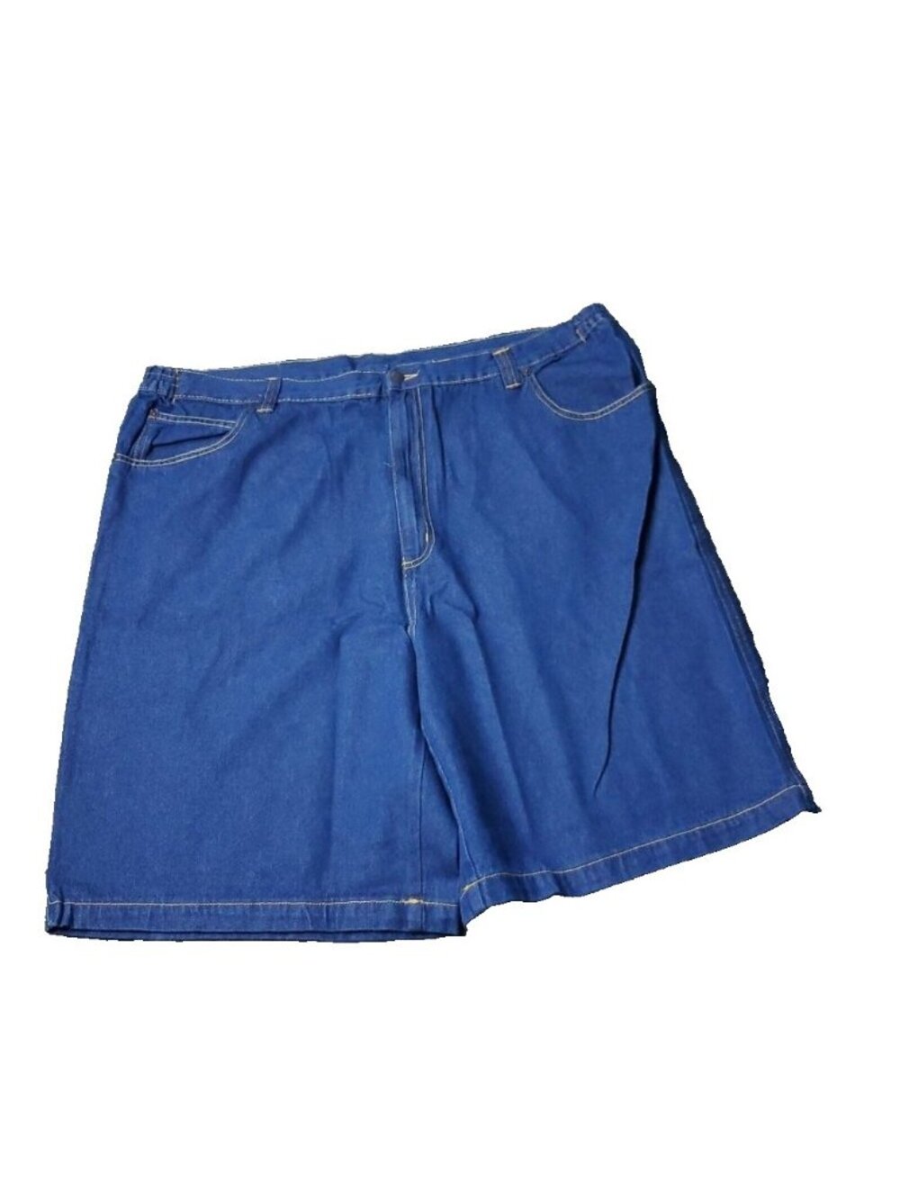 Liberty Blues Jean Shorts Mens 44 Big Tall Denim Blue Jorts Elastic Cotton y2K